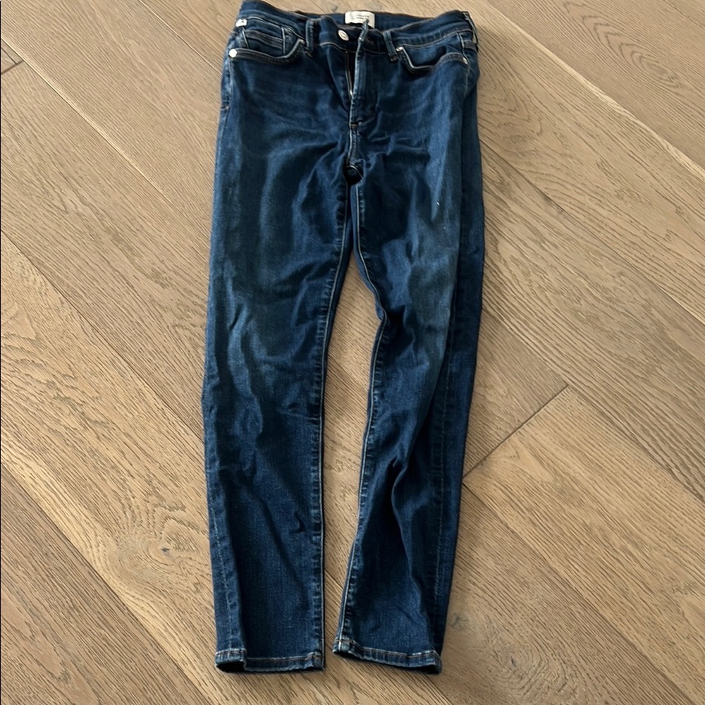 Citizens Of Humanity Blue Skinny Jeans with Rich Indigo Hue